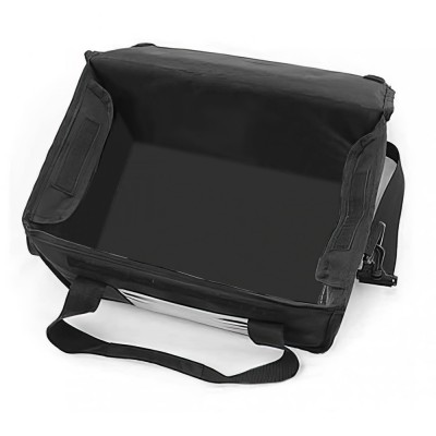 Ισοθερμική Τσάντα Μεταφοράς 6 Θέσεων χωρίς Βάση 34x23x20cm Μαύρη GTSA 80-3423