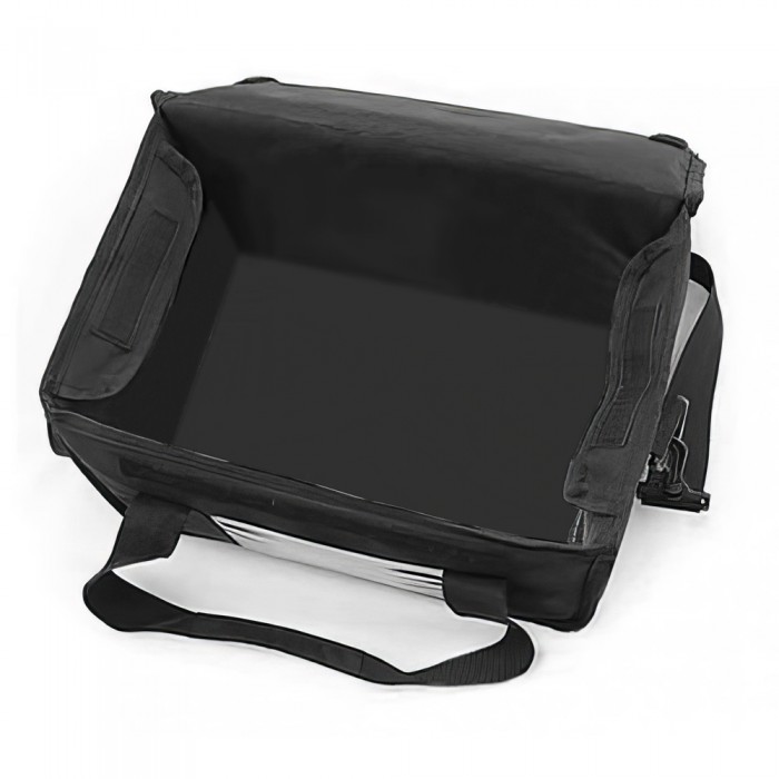 Ισοθερμική Τσάντα Μεταφοράς 6 Θέσεων χωρίς Βάση 34x23x20cm Μαύρη GTSA 80-3423