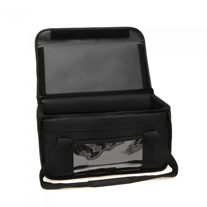 Ισοθερμική Τσάντα Μεταφοράς 6 Θέσεων χωρίς Βάση 34x23x20cm Μαύρη GTSA 80-3423