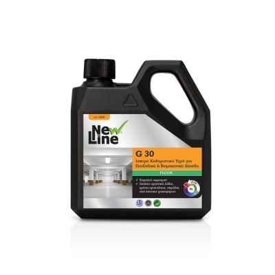 Ισχυρό Καθαριστικό Υγρό για Εποξειδικά & Βιομηχανικά Δάπεδα 1lt NewLine G-30 90632