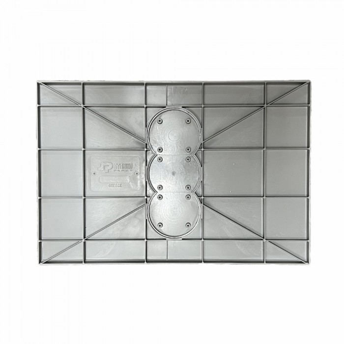 Φραγκόφτυαρο Τριών Θέσεων με Λαβή 50x33.5cm Stankaplast 20000