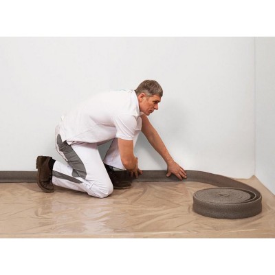 Αυτοκόλλητη Ταινία Διογκωμένου Πολυαιθυλένιου για Περιμετρικούς Αρμούς Διαχωρισμού Τσιμεντοκονίας 10cm x 10m Litokol Litoside 39211900