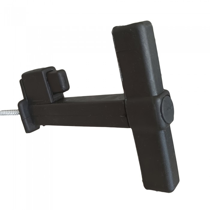 Ανεμοστήριγμα Πατζουριού Πλαστικό Μαύρο με στριφώνι μήκους 6cm 00100