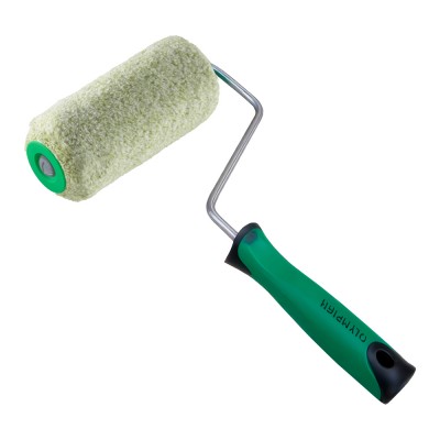 Ρολό Βαφής Σπατουλαριστών Επιφανειών με Λαβή με Μήκος 18cm Διάμετρο Ø50mm και Ύψος Τριχας 18mm OLYMPIAN MICROMIX STANDARD 1807