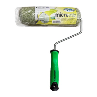 Ρολό Βαφής Σπατουλαριστών Επιφανειών με Λαβή με Μήκος 23cm Διάμετρο Ø50mm και Ύψος Τριχας 12mm OLYMPIAN MICROMIX 2308