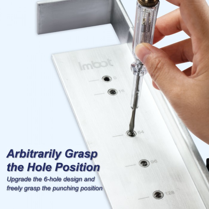 Οδηγός Διάτρησης Πόμολου από Ανοξείδωτο Ατσάλι για Πόμολα με κέντρα από 64mm έως 192mm