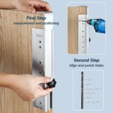 Οδηγός Διάτρησης Πόμολου από Ανοξείδωτο Ατσάλι για Πόμολα με κέντρα από 64mm έως 192mm