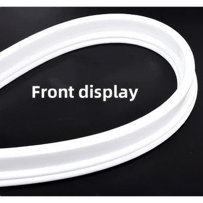 Ταινία Στεγανοποίησης Ντους Εύκαμπτη Σιλικόνης Αυτοκόλλητη για το Μπάνιο Μαύρη (Πώληση ανά Μέτρο)