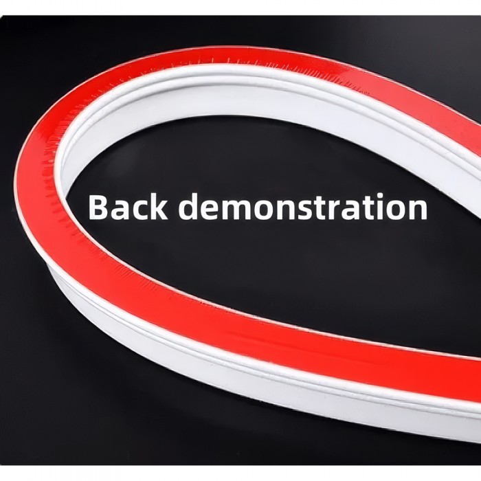 Ταινία Στεγανοποίησης Ντους Εύκαμπτη Σιλικόνης Αυτοκόλλητη για το Μπάνιο Γκρι (Πώληση ανά Μέτρο)