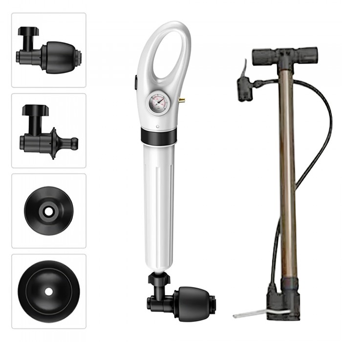 Συσκευή Απόφραξης Υψηλής Πίεσης Αέρος για Τουαλέτες, Αποχετεύσεις & Σωληνώσεις