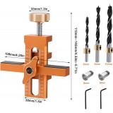 Οδηγός Τοποθέτησης Πόρτας Ντουλαπιού από Κράμα Αλουμινίου 110x108x30mm