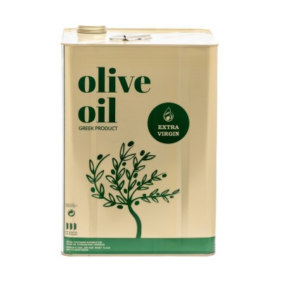 Δοχείο λαδιού - Τενεκές από Λευκοσίδηρο 17lt Διαστάσεων 240x240x360mm