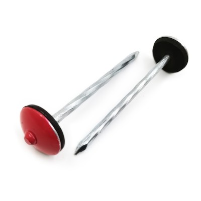 Καρφί Στέγης με Κεφάλι Σχήματος Ομπρέλα και Λαστιχάκι Στεγανοποίησης 3.8x68mm Κόκκινο 796160RW Πώληση Ανά Τεμάχιο