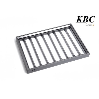Παντελονοθήκη συρόμενη 80cm Ανθρακί KBC Luno KBC-LN-0180
