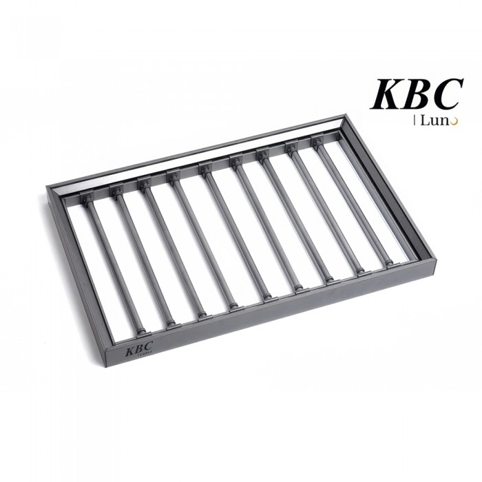 Παντελονοθήκη συρόμενη 90cm Ανθρακί KBC Luno KBC-LN-0190