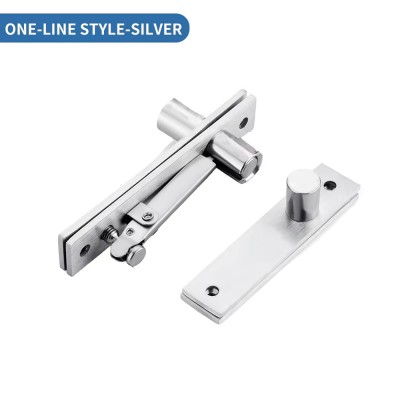 Περιστρεφόμενος μεντεσές από ανοξείδωτο χάλυβα 360 μοιρών με κρυφό άξονα περιστροφής One-line style Νικελ pivot