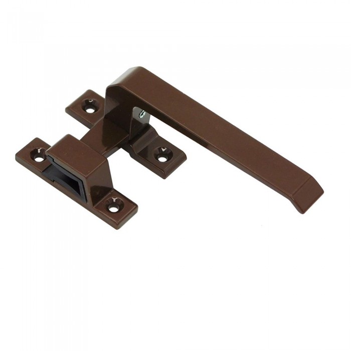 Κλείστρο Παραθύρου Αλουμινιου Καφέ με Λάστιχο