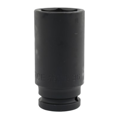 Καρυδάκι Αέρος Εξάγωνο Μακρύ με Καρέ Υποδοχής 3/4" Διάμετρος 36mm FORCE 46510036