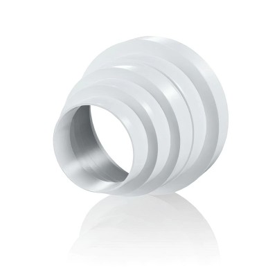 Μειωτήρας Πλαστικός (Συστολή) με διαβάθμιση 5 διαμέτρων Λευκός από Ø150 σε Ø80-100-120-125 590904.0022