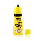 Κόλλα Γενικής Χρήσης με τριπλό στόμιο UHU TWIST & GLUE 35ml