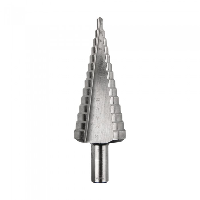 Κωνικό Τρυπάνι HSS με Κυλινδρικό Στέλεχος για Μέταλλο και Δομικά Υλικά 4mm-30mm BENMAN 74351