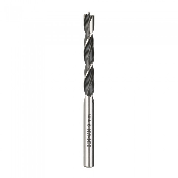 Τρυπάνι Ακίδος Ξύλου Ø9mm x 125mm Benman 74686