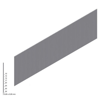 Καρφί Βελονάκι Καρφωτικού Χωρίς Κεφάλι τύπου AL 20mm Prebena AL20CLS 1κουτί με 10000τεμ