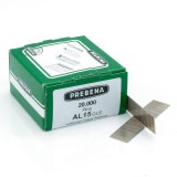 Καρφί Βελονάκι Καρφωτικού Χωρίς Κεφάλι τύπου AL 15mm Prebena AL15CLS 1κουτί με 20000τεμ