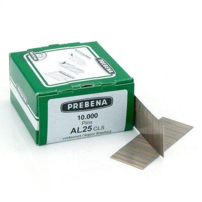 Καρφί Βελονάκι Καρφωτικού Χωρίς Κεφάλι τύπου AL 25mm Prebena AL25CLS 1κουτί με 10000τεμ