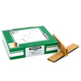 Δίχαλα Καρφωτικού (Συνδετήρες) γαλβανιζέ τύπου E 25mm PREBENA E25CNKHA 1 κουτί με 4600τεμ