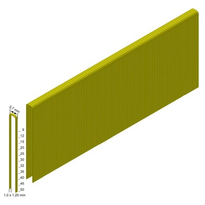 Δίχαλα Καρφωτικού (Συνδετήρες) γαλβανιζέ τύπου E 20mm PREBENA E20CNKHA 1 κουτί με 9200τεμ
