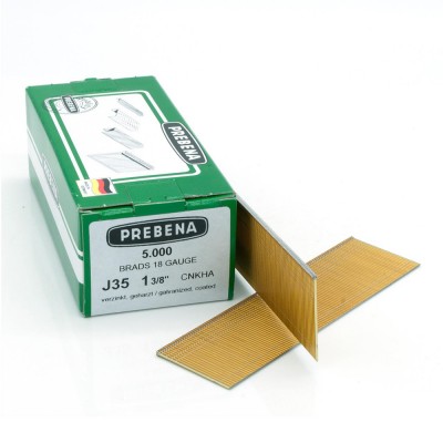 Καρφί Βελονάκι Καρφωτικού με Μικρό Κεφάλι τύπου J 35mm Prebena J35CNKHA 1κουτί με 5000τεμ