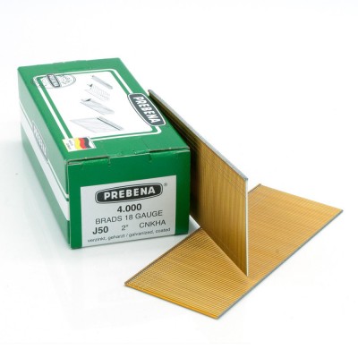 Καρφί Βελονάκι Καρφωτικού με Μικρό Κεφάλι τύπου J 50mm Prebena J50CNKHA 1κουτί με 4000τεμ
