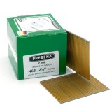 Καρφί Βελονάκι Καρφωτικού με Κεφάλι γαλβανιζέ επικαλυμμένο με ρητίνη τύπου N 63mm Prebena N63CNKHA 1κουτί με 2500τεμ