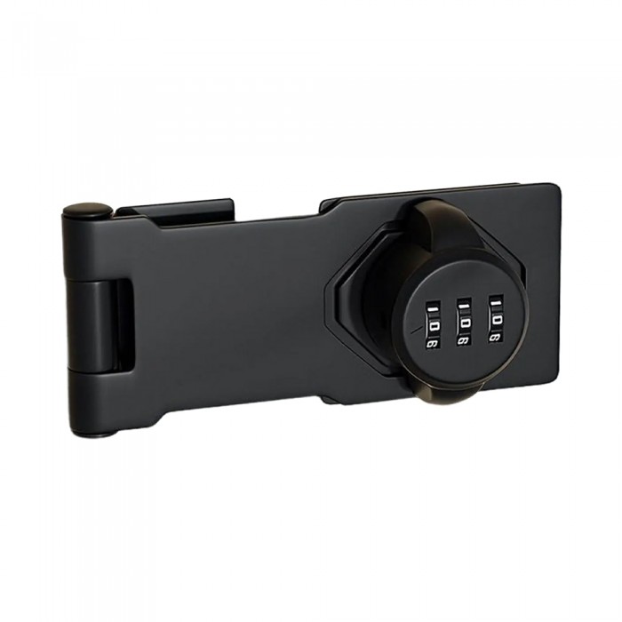 Κλειδαριά-Μάνταλο Ντουλαπιού με Συνδυασμό 3 Ψηφίων NBRATO RD-114 Μαύρο
