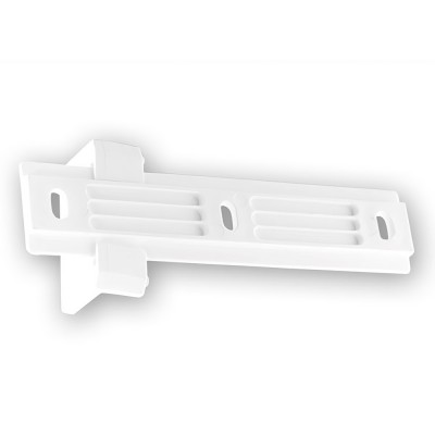 Γλύστρα ψυγείου Πλαστική Λευκή για  ίσια ψυγεία Ενισχυμένη Altfet