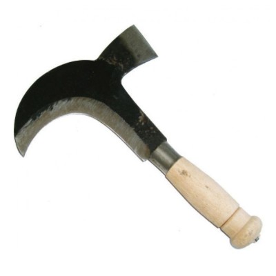 Κλαδευτήρι "Λ" Εγχώριο με Ξύλινη Λαβή