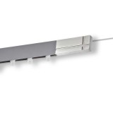 Μεταλλικός Σιδηρόδρομος Οροφής μονός Anartisi Aluminium Rail Collection CHICAGO σε χρώμα ΝΙΚΕΛ / MY 08 (NICKEL / MY 08)