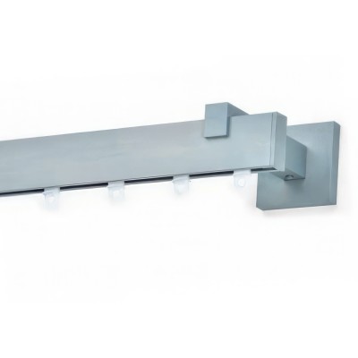 Μεταλλικός Σιδηρόδρομος Τοίχου μονός Anartisi Aluminium Rail Collection EAGLE σε χρώμα MY 17