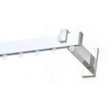 Μεταλλικός Σιδηρόδρομος Τοίχου μονός Anartisi Aluminium Rail Collection EAGLE σε χρώμα ΝΙΚΕΛ / MY 01 (NICKEL / MY 01)