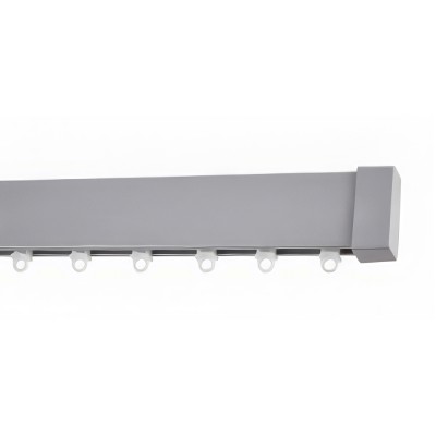 Μεταλλικός Σιδηρόδρομος Τοίχου μονός Anartisi Aluminium Rail Collection IDEAL LIGHT σε χρώμα MY 06