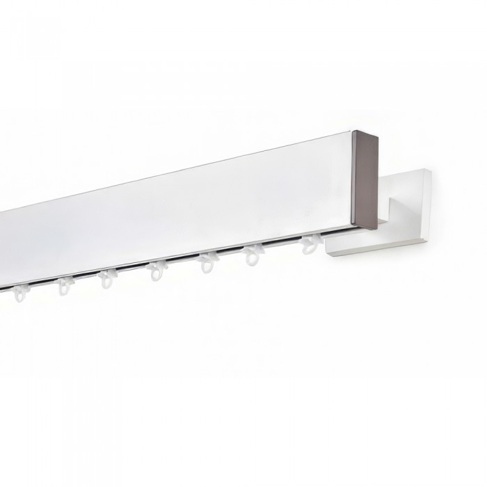Μεταλλικός Σιδηρόδρομος Τοίχου μονός Anartisi Aluminium Rail Collection LAMA σε χρώμα MY 01/ MY 37
