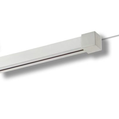 Μεταλλικός Σιδηρόδρομος Οροφής μονός Anartisi Aluminium Rail Collection MADISON T20 σε χρώμα INOX POLISHED (ΙΝΟΞ ΓΥΑΛΙΣΤΕΡΟ)