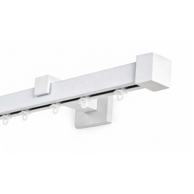 Μεταλλικός Σιδηρόδρομος Τοίχου μονός Anartisi Aluminium Rail Collection MADISON T20 σε χρώμα MY 01 με Σύστημα WAVE 6 cm