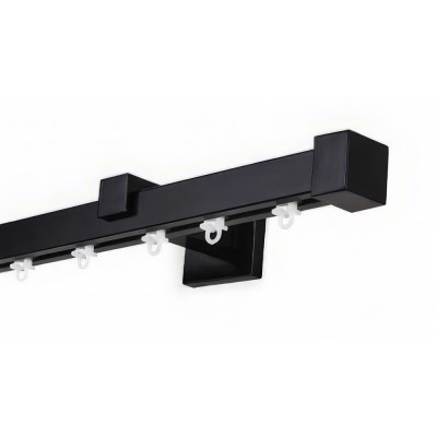 Μεταλλικός Σιδηρόδρομος Τοίχου μονός Anartisi Aluminium Rail Collection MADISON T20 σε χρώμα MY 24 με Σύστημα WAVE 6 cm