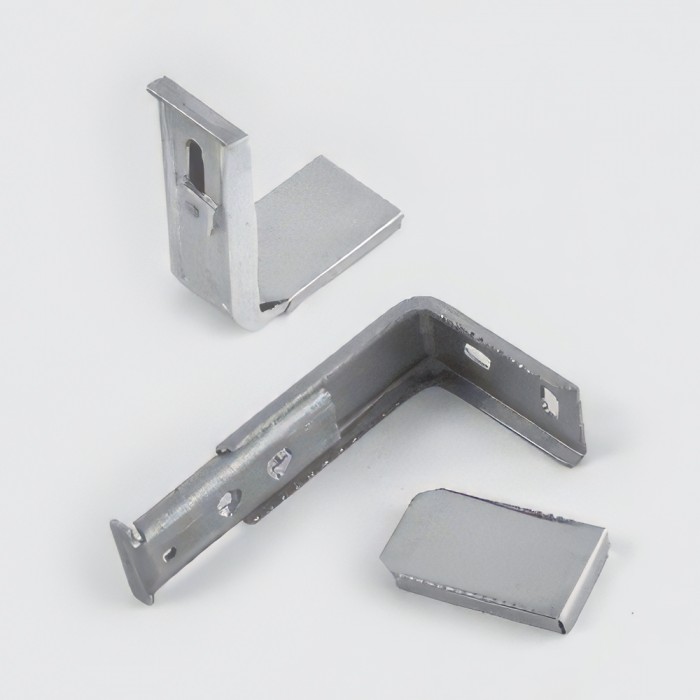 Μεταλλικός Σιδηρόδρομος Τοίχου μονός Anartisi Aluminium Rail Collection PHANTOM σε χρώμα INOX POLISHED (ΙΝΟΞ ΓΥΑΛΙΣΤΕΡΟ)