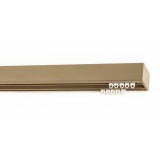 Μεταλλικός Σιδηρόδρομος διπλός Anartisi Aluminium Rail Collection PRISMA σε χρώμα MY 09