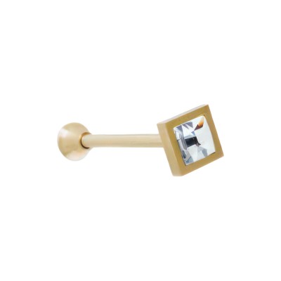 Αμπράζ συγκράτησης κουρτίνας Anartisi A17 σε χρώμα ΧΡΥΣΟ ΣΑΤΙΝΕ (POLISHED SATINED)