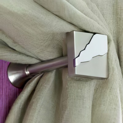 Αμπράζ συγκράτησης κουρτίνας Anartisi Αslanis PERFECTION σε χρώμα ΝΙΚΕΛ ΣΑΤΙΝΕ (NICKEL SATINED)