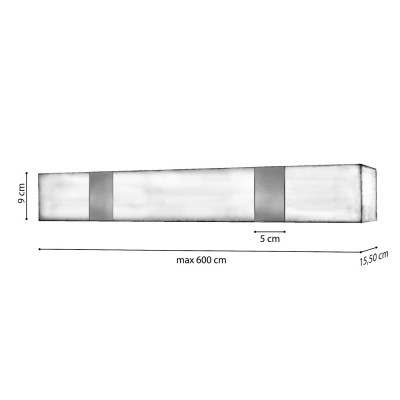 Μεταλλική Μετόπη Anartisi ME41 σε χρώμα ΙΝΟΞ - ΧΡΩΜΙΟ (INOX - CHROME)